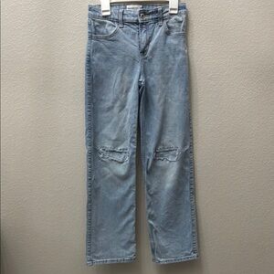 Abercrombie Kids Blue Distressed Jeans